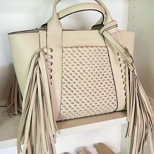 Henri Bendel Satchel- Fringe Brunch Tote